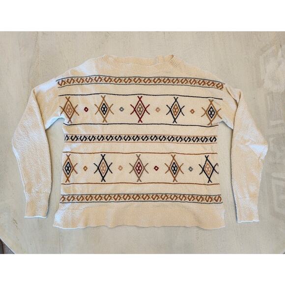 Madewell Women's Sweater SZ XS Aztek Southwestern Cowgirl - Picture 1 of 7